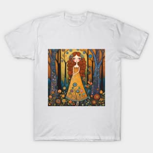 attractive fairy in the woods T-Shirt